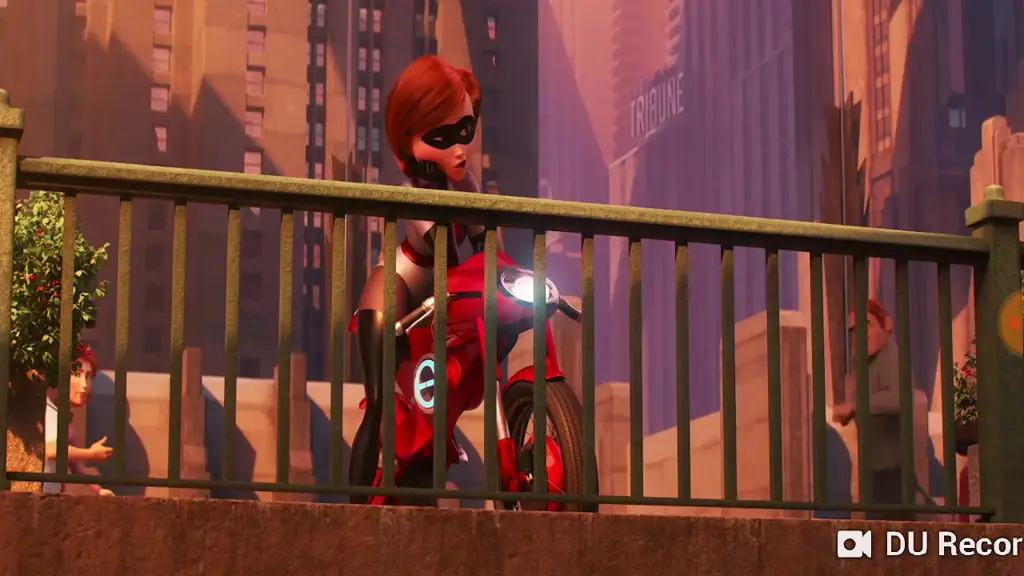 Adegan keluarga Parr dalam film Incredibles 2