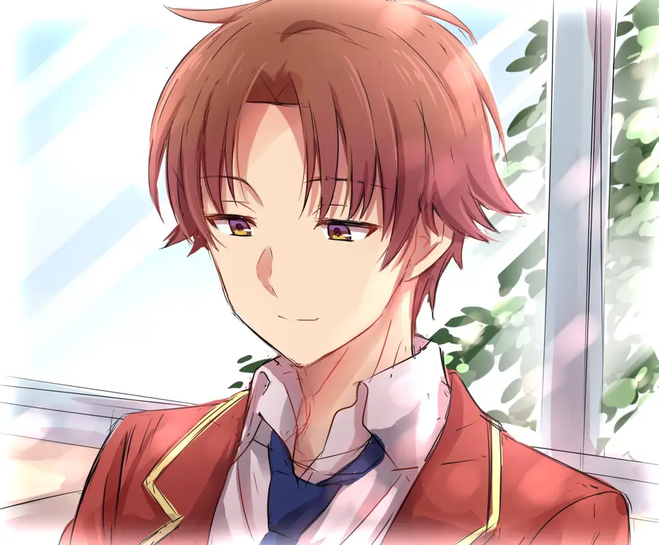 Gambar Ayanokouji Kiyotaka dari Classroom of the Elite