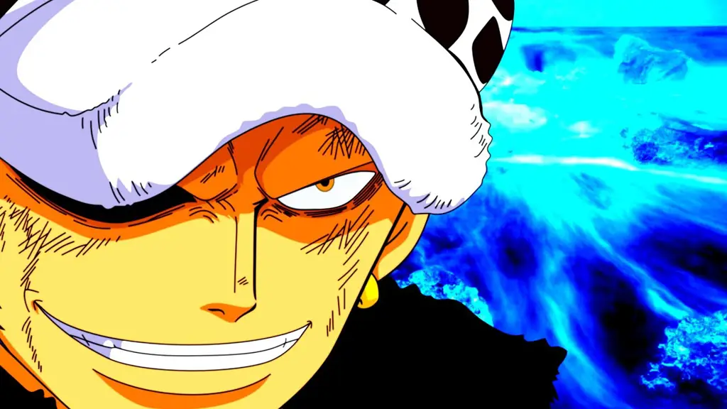 Gambar kemampuan Trafalgar Law dalam One Piece