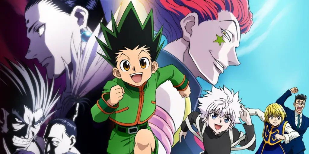 Gambar berbagai kemampuan Nen dalam Hunter x Hunter