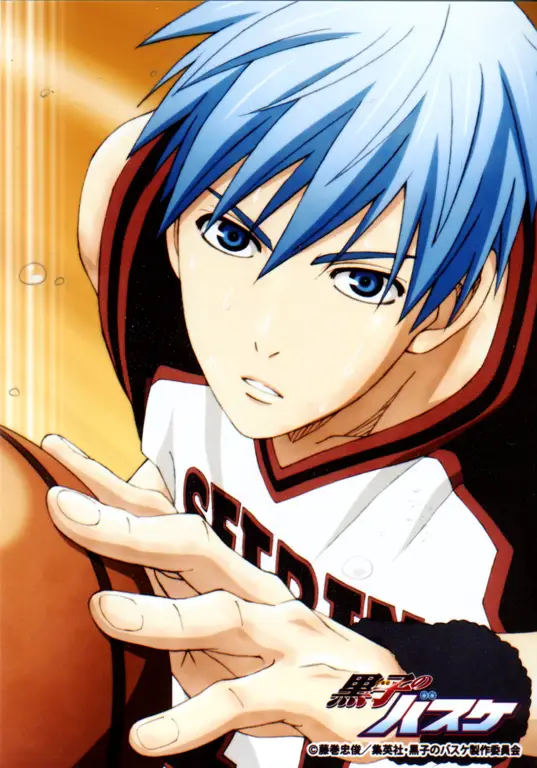 Gambar yang menampilkan kemampuan unik Kuroko