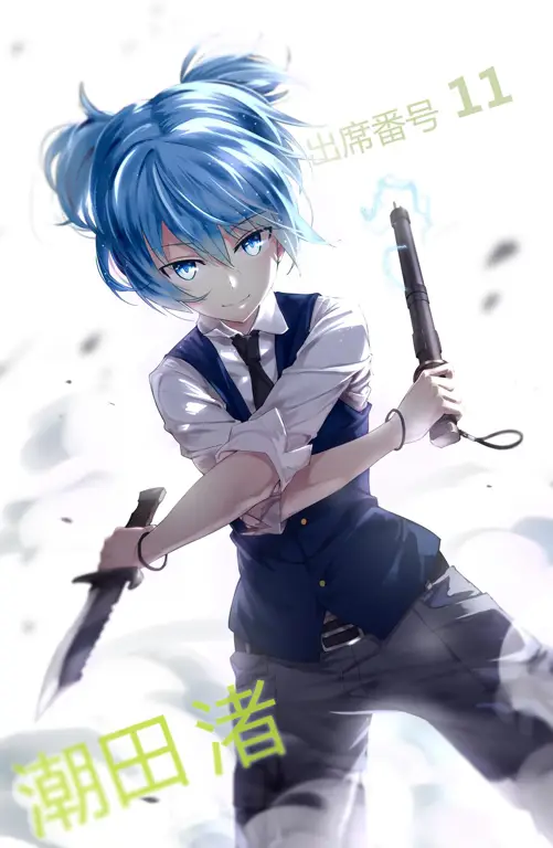 Gambar Nagisa Shiota dari Assassination Classroom