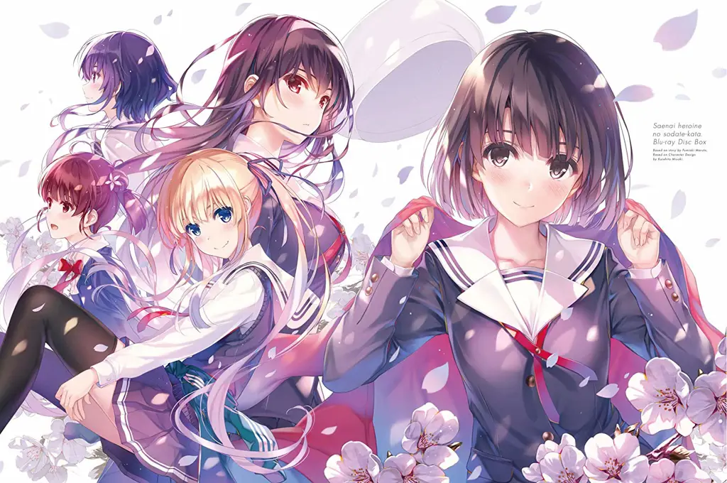 Gambar kemasan Blu-ray Saekano