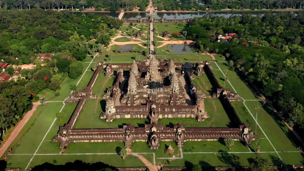 Candi Angkor Wat yang megah