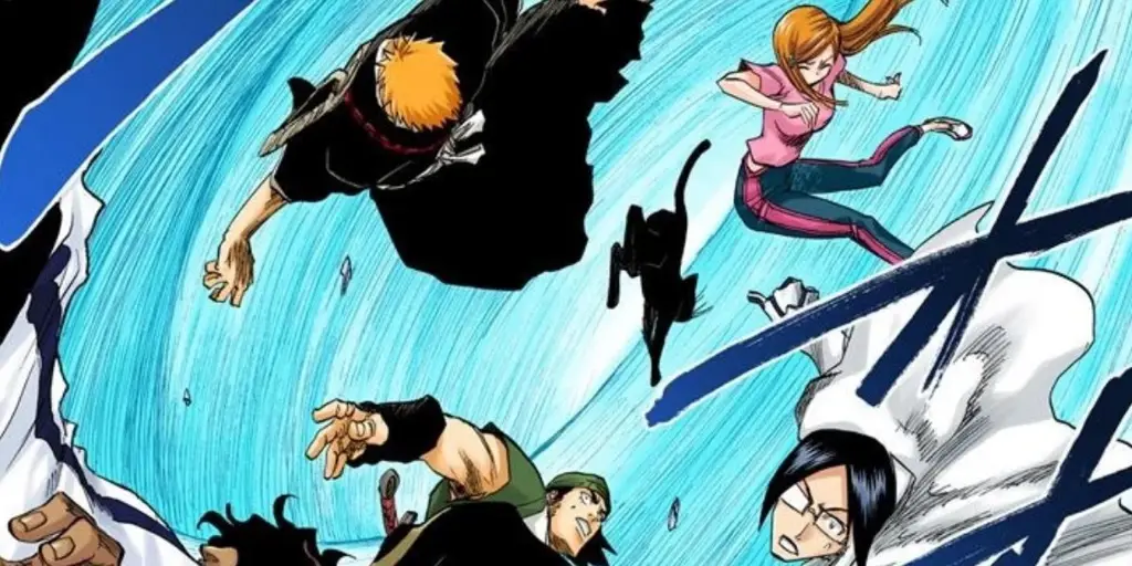 Suasana Soul Society dalam arc cerita Bleach