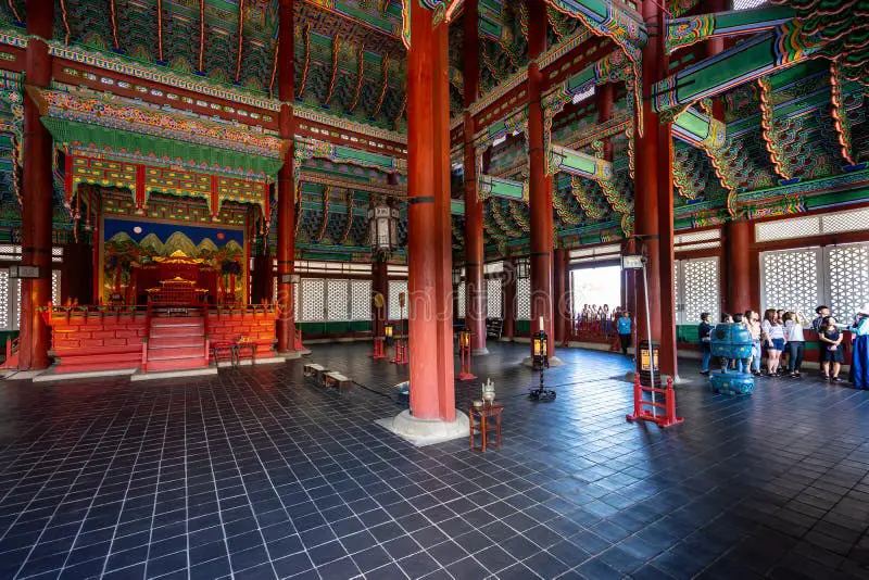 Interior istana megah dalam drama Korea