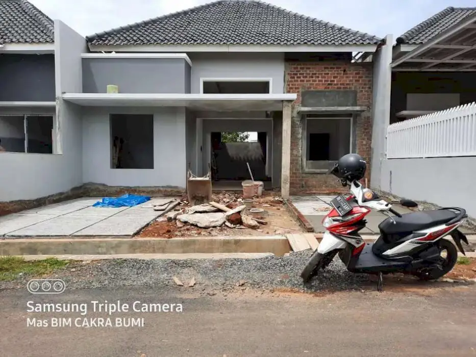 Rumah modern minimalis di Perumahan Kedamaian Indah Bandar Lampung