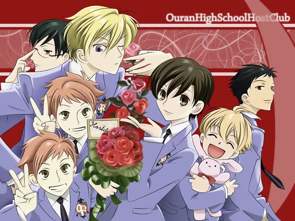 Suasana SMA Ouran yang mewah