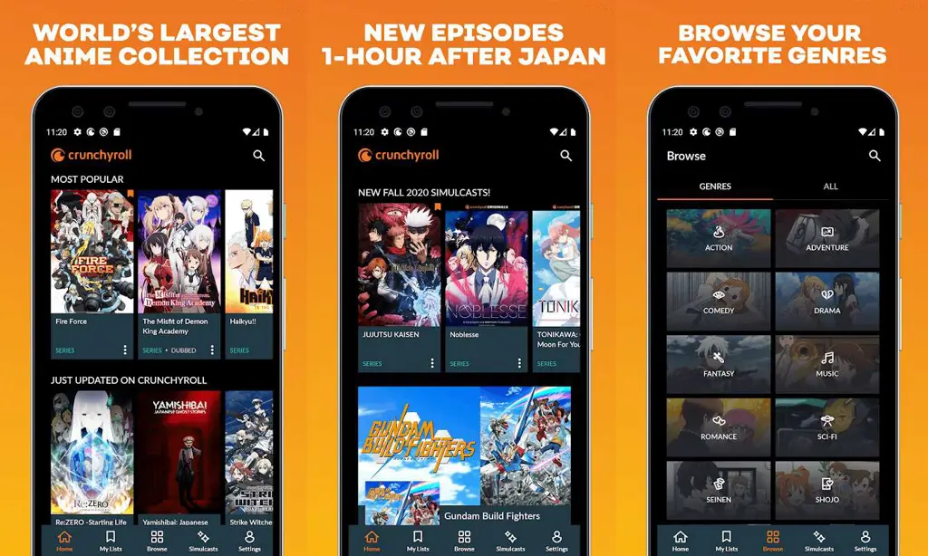 Kemudahan Akses dan Navigasi Antarmuka platform streaming anime