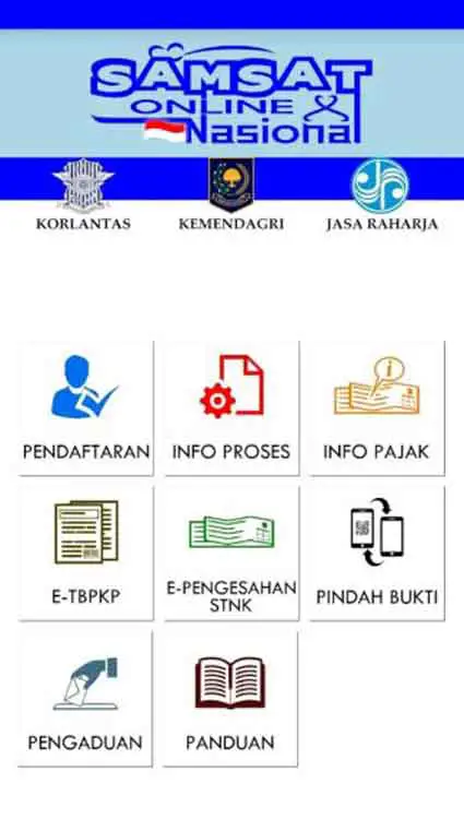 Ilustrasi layanan Samsat online