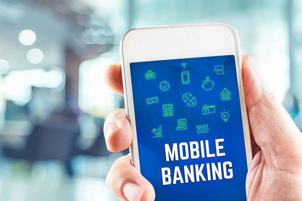 Ilustrasi transaksi mobile banking