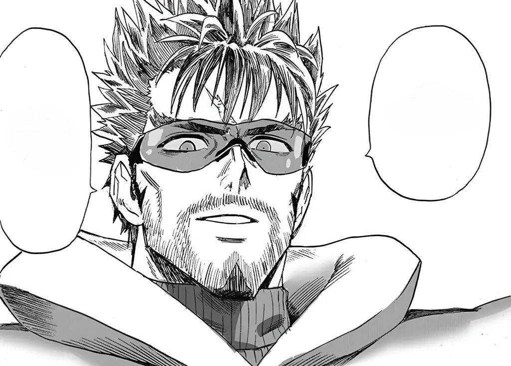 Kemunculan Blast? (mungkin) Gambar Blast di One Punch Man Chapter 116 (jika ada)