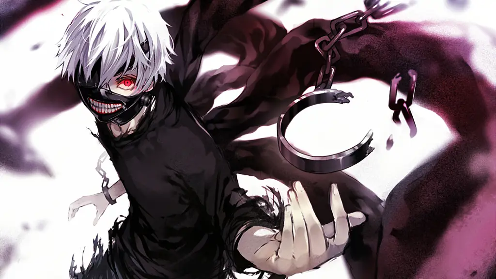 Ken Kaneki, karakter utama dengan konflik batin yang rumit Gambar Ken Kaneki, karakter utama Tokyo Ghoul