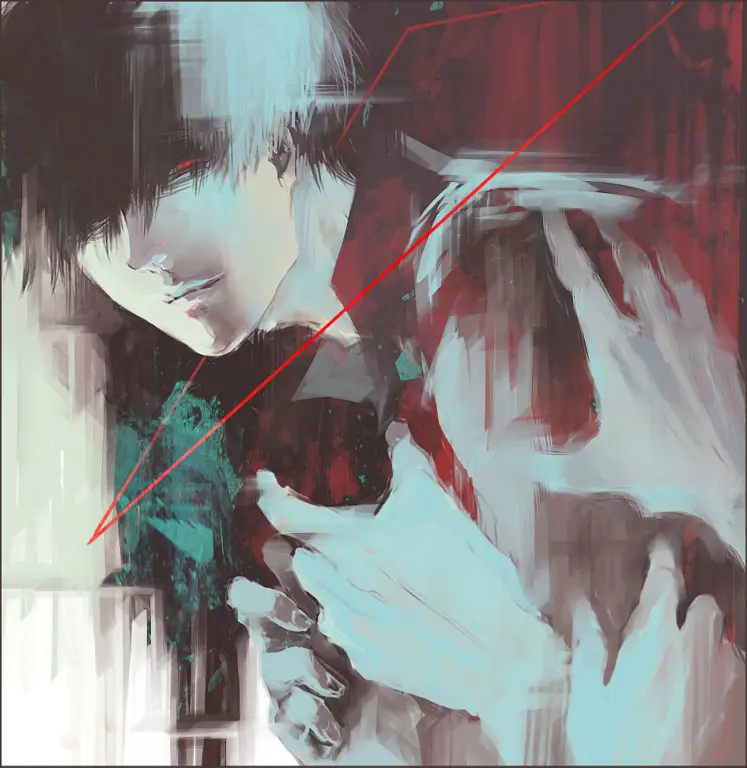 Gambar Ken Kaneki di Tokyo Ghoul:re