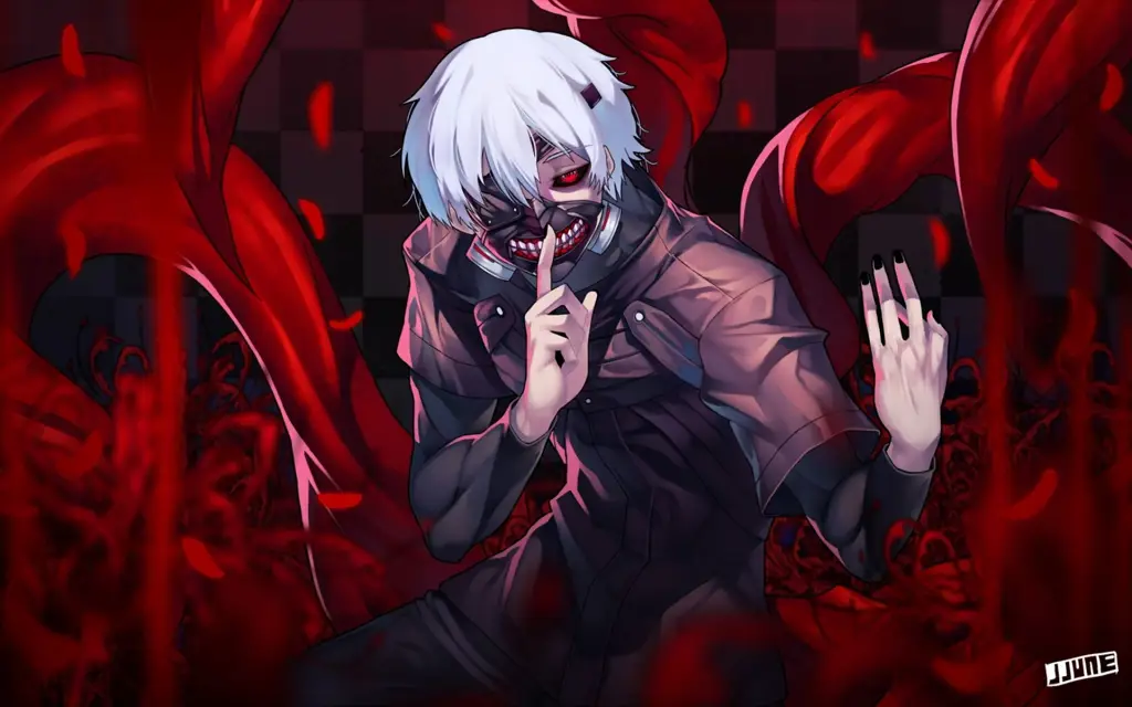 Ken Kaneki, karakter utama dalam Tokyo Ghoul