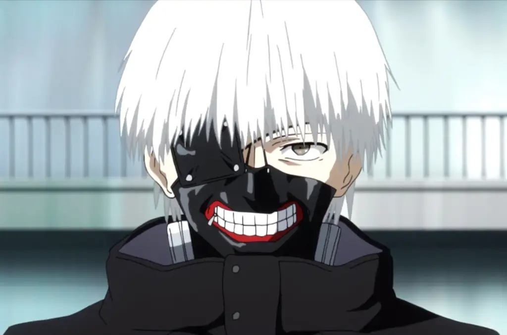 Ken Kaneki dalam Tokyo Ghoul Season 1 Episode 2