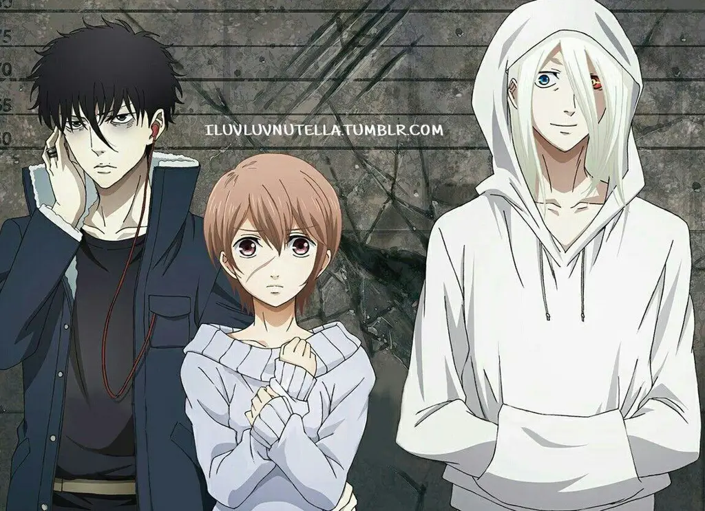 Para karakter utama dalam anime Devils Line