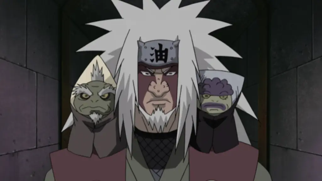 Kilasan balik Naruto bersama Jiraiya