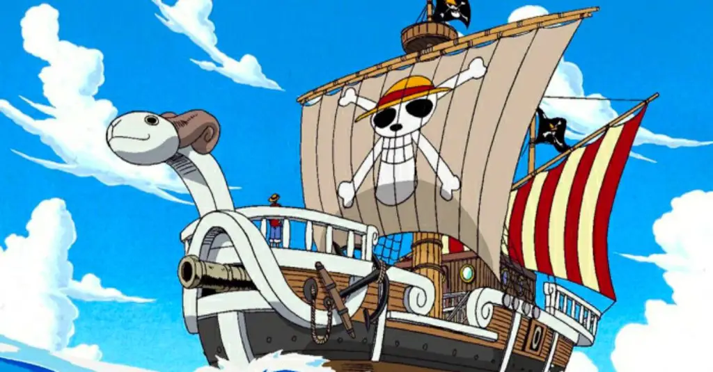 Gambar kapal Going Merry, kapal pertama Luffy