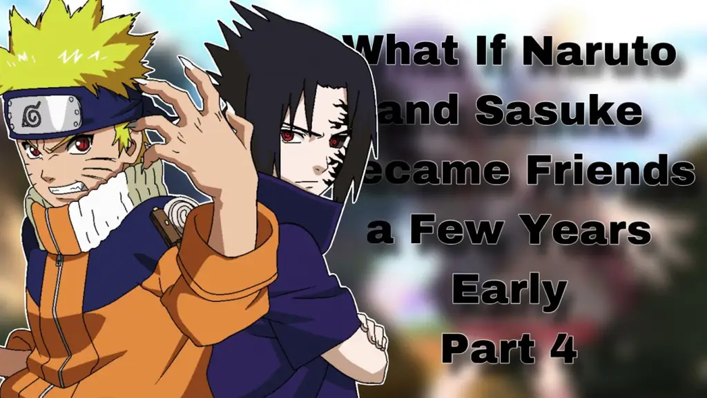 Naruto dan Sasuke saat masih kecil