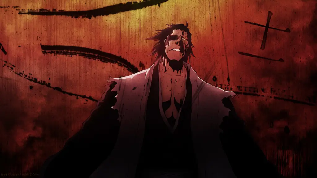 Gambar Kenpachi Zaraki dari Bleach