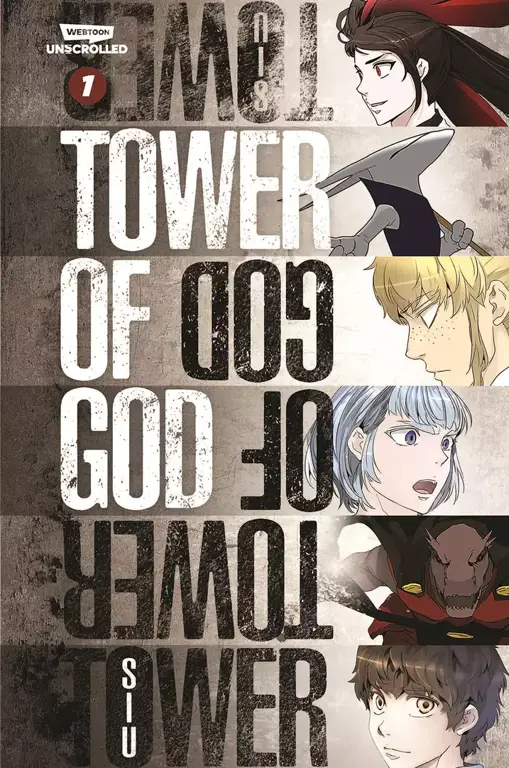 Panel manga Tower of God yang epik