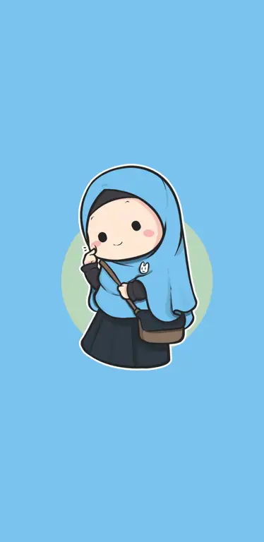 Beragam karakter anime berhijab