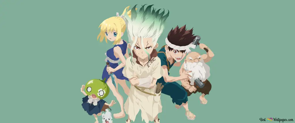 Gambar kerajaan sains di Dr. Stone