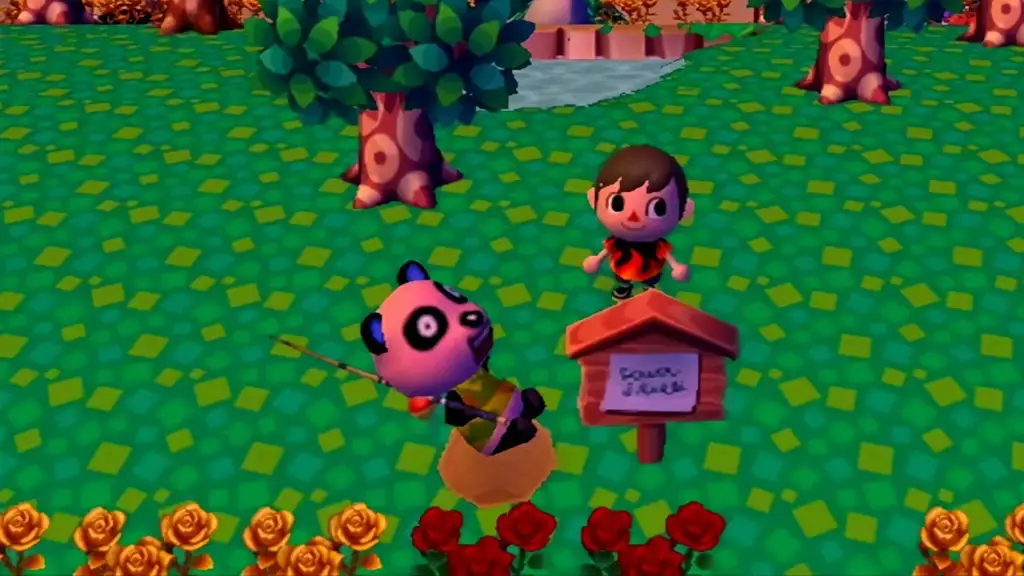 Keramahan Penduduk Desa Gambar para penduduk desa Animal Crossing City Folk yang lucu dan menggemaskan