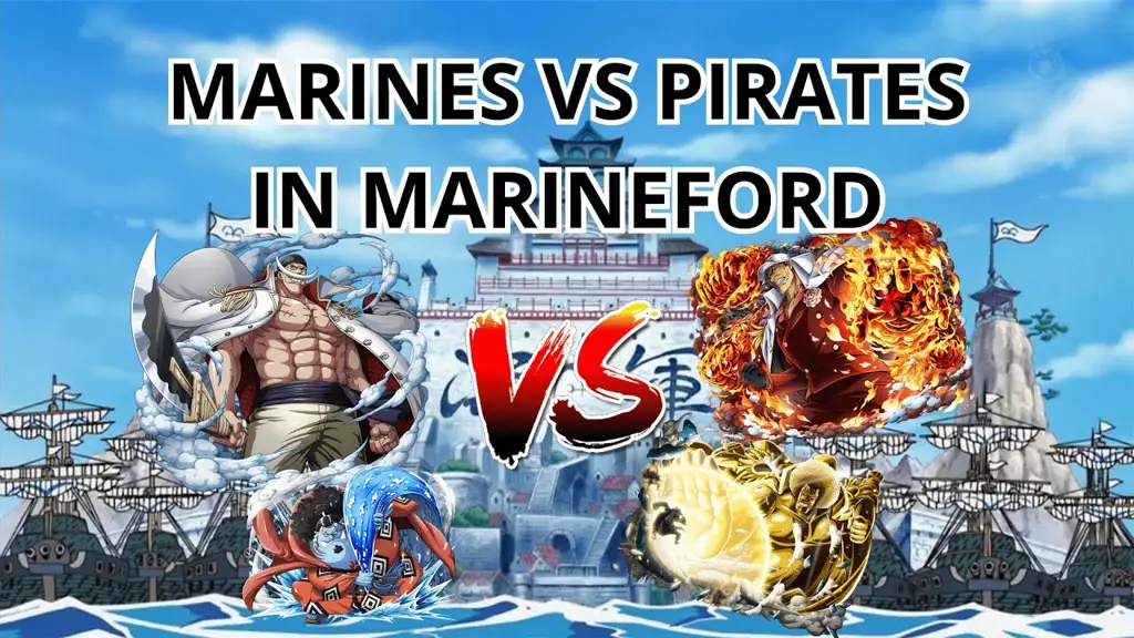 Sekutu Luffy membantu dalam pertempuran di Marineford