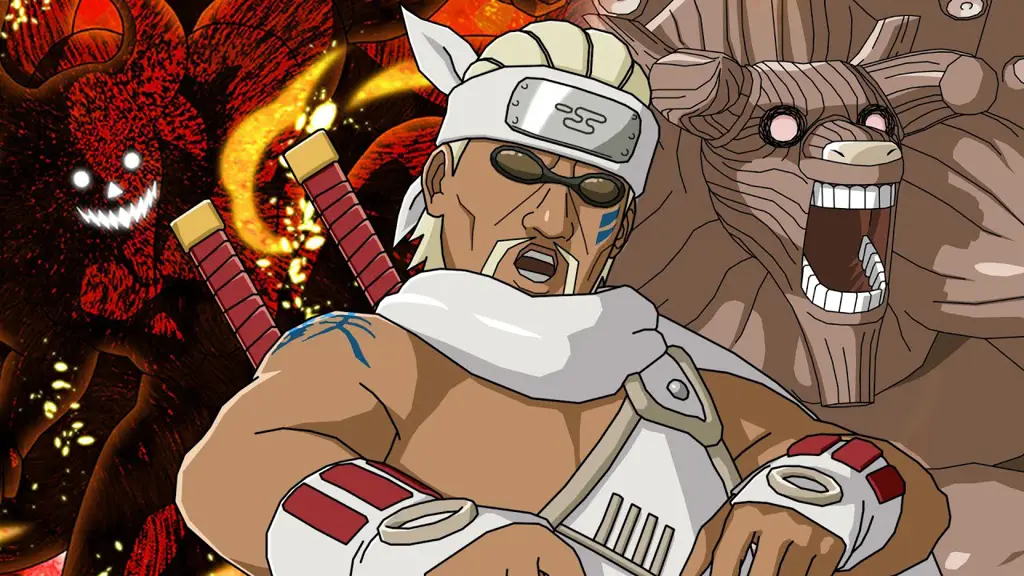 Killer Bee dan Hachibi bekerja sama