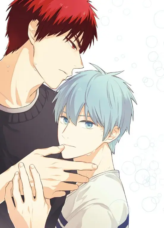 Gambar Kuroko dan Kagami bersama