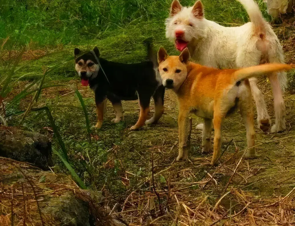 Anjing gembala Tiongkok membantu Lin Wei memecahkan misteri