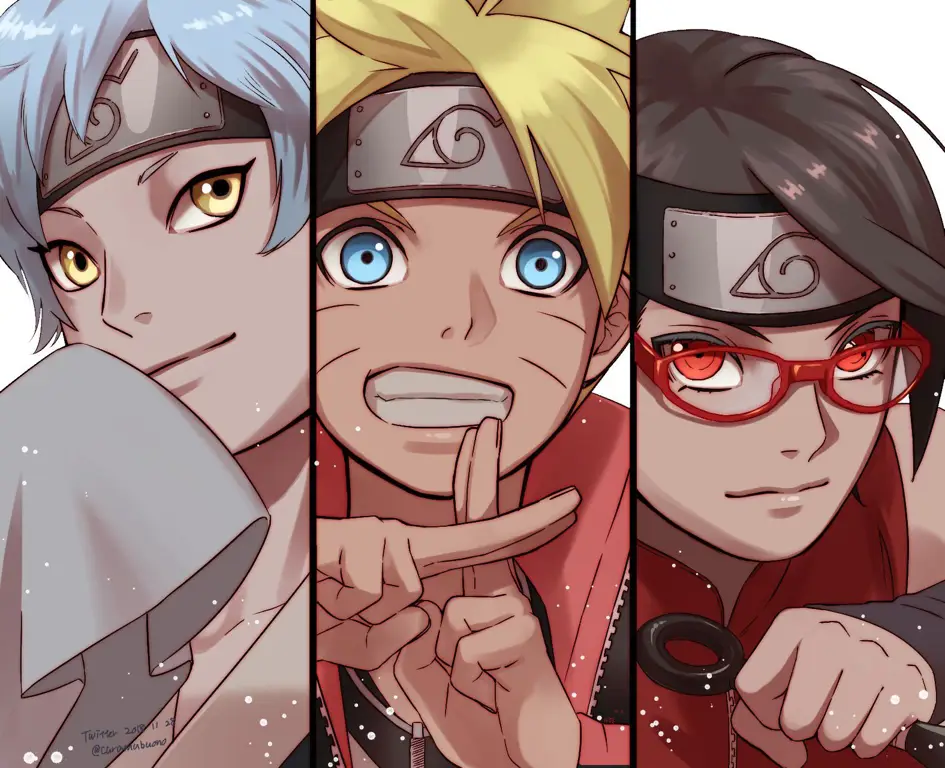 Tim 7 Boruto dalam misi terbaru