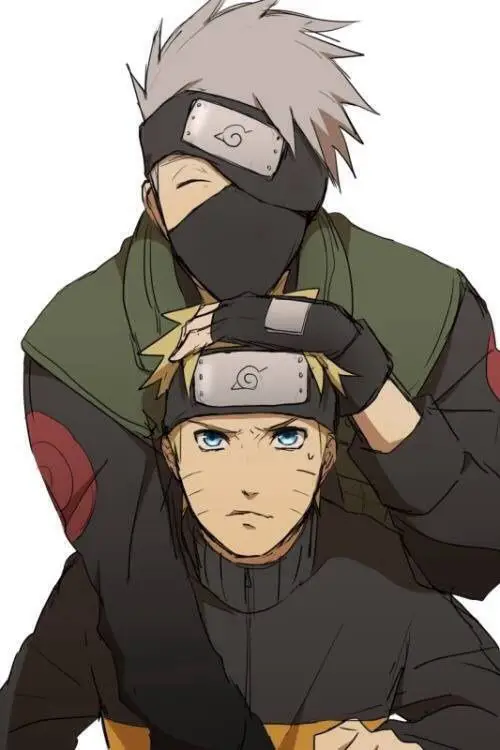 Kakashi Hatake dan Naruto Uzumaki