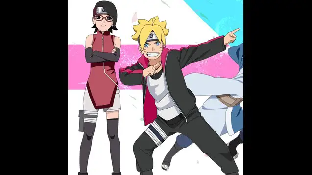 Tim 7 Boruto berlatih bersama