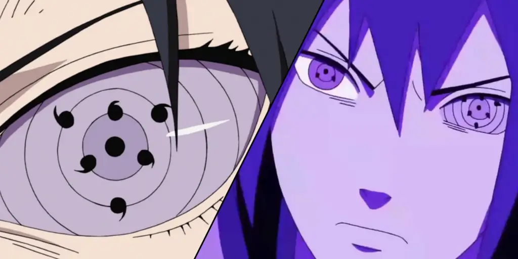 Sasuke membantu Naruto dengan Rinnegan-nya