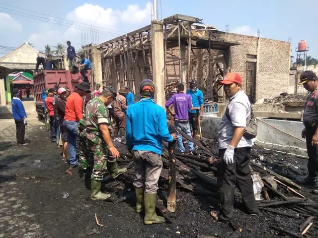 Gambar tentang keselamatan kebakaran di Bandar Lampung