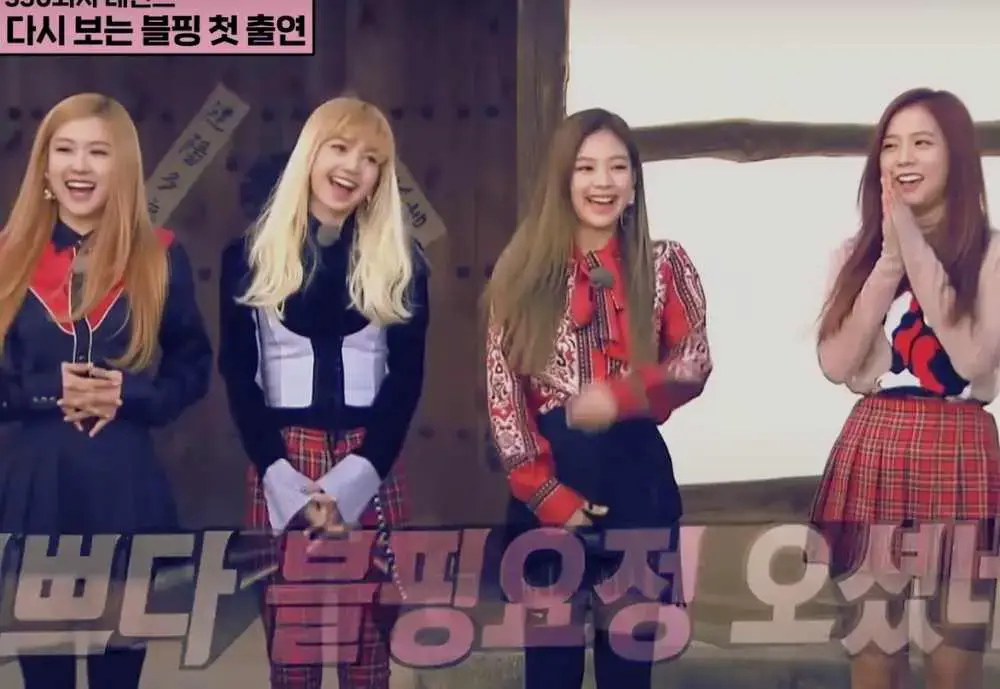 Blackpink bermain game di Running Man