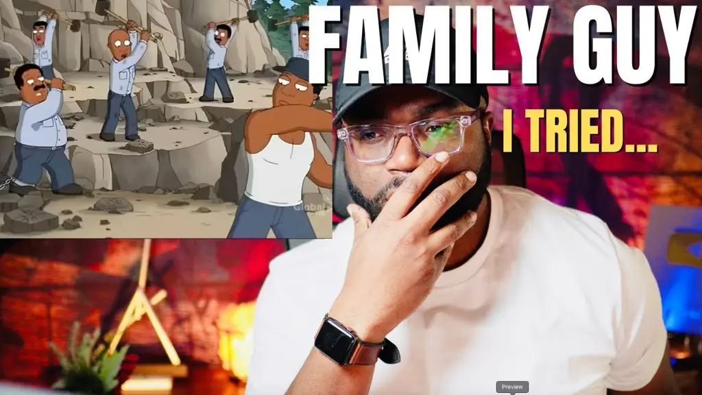 Menonton Family Guy bersama keluarga dan teman