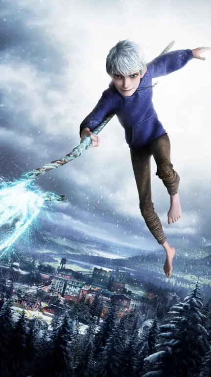 Jack Frost dalam film Rise of the Guardians