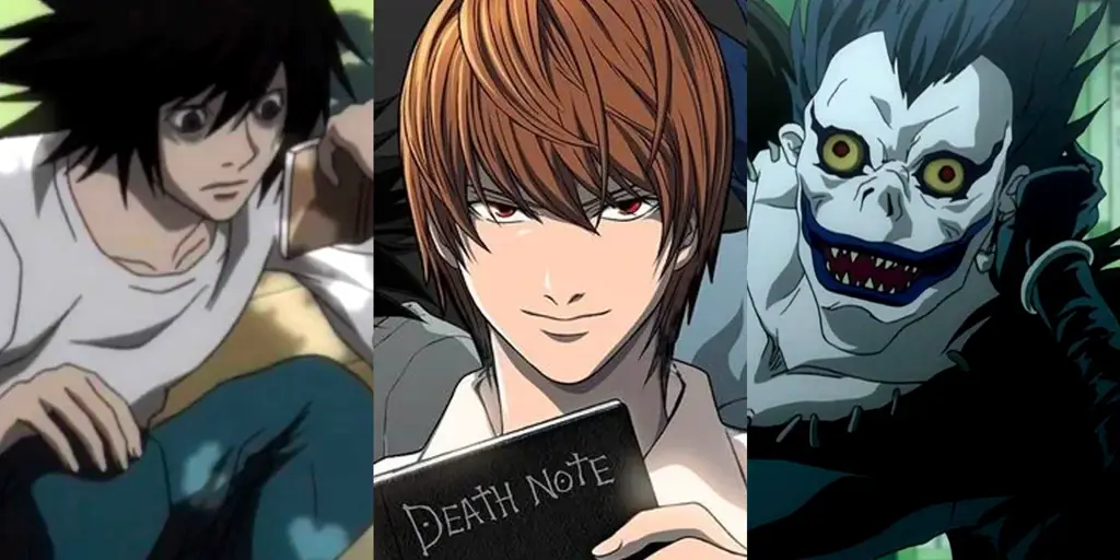 Adegan dari adaptasi anime Death Note