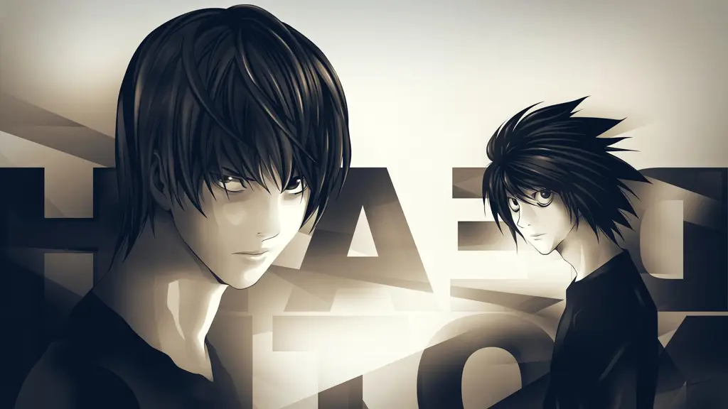 Adegan anime Death Note yang menegangkan