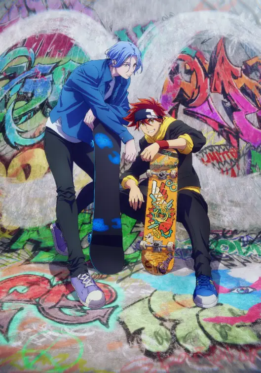 Adegan anime SK8 the Infinity yang seru