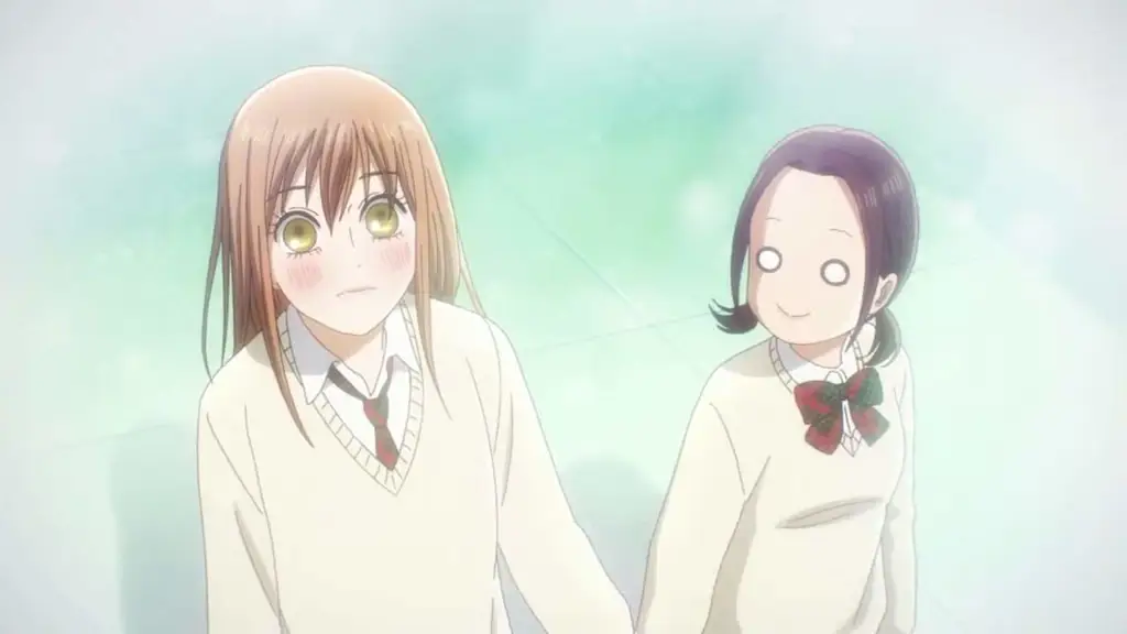 Pertandingan karuta yang menegangkan dalam anime Chihayafuru