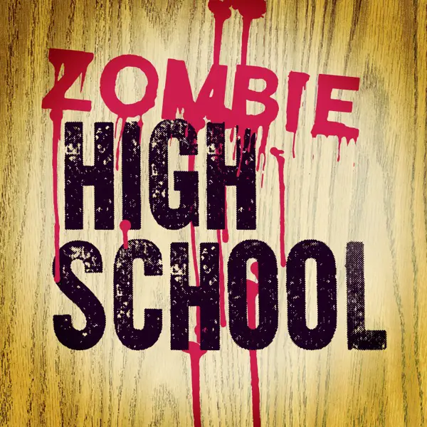 Gambar adegan film zombie di sekolah