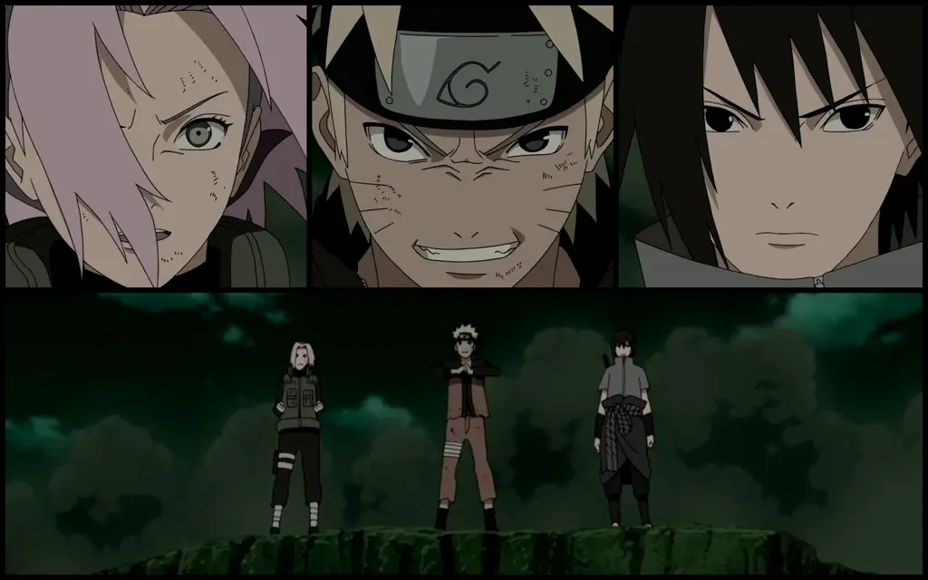 Adegan Perang Dunia Shinobi Keempat di Naruto Shippuden