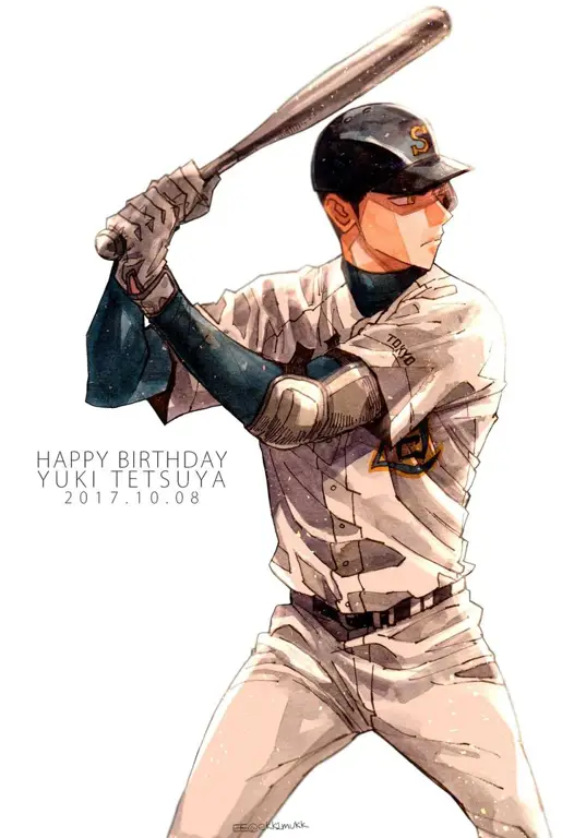 Adegan aksi dalam manga baseball