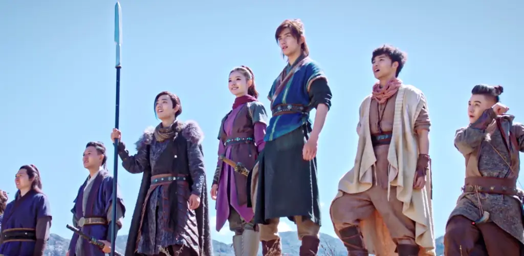 Adegan pertarungan dalam Battle Through the Heavens Live Action Sub Indo