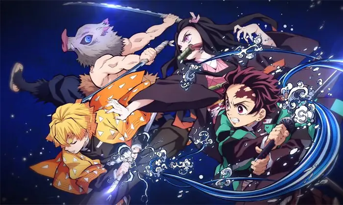 Ketegangan pertarungan di Kimetsu no Yaiba season 1 Cuplikan adegan dari Kimetsu no Yaiba season 1